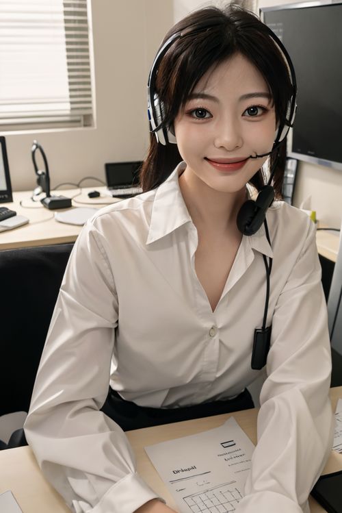 塑造专业风范 现代商务女性客服肖像摄影技巧与呈现